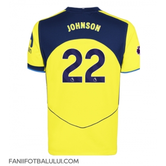 Tottenham Hotspur Brennan Johnson #22 Tricou Fotbal Replică 2025-26 Barbati Treilea
